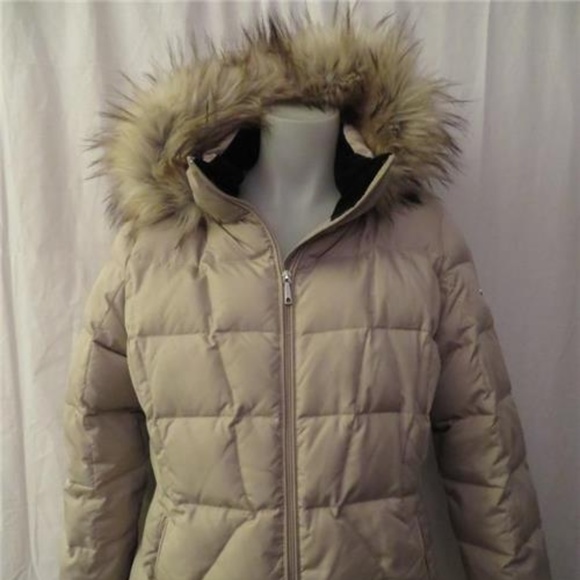 Calvin Klein Beige Puffer Jacket Pxl 